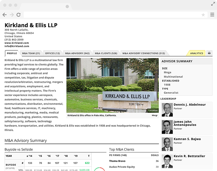 Advisor Profile